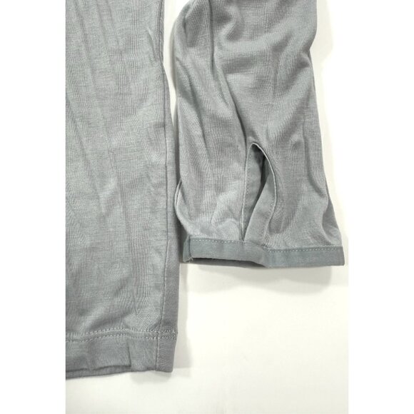 Free Fly Mens Lightweight Bamboo Hoodie Sz XL Gray Stretch Pullover Thumb Holes - Picture 4 of 10